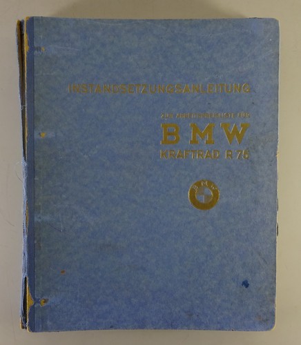 Werkstatthandbuch bmw r75 - bmw,