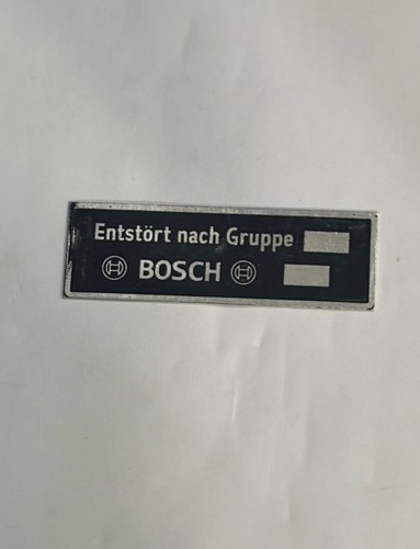 Typenschild bosch kdf - typenschild,