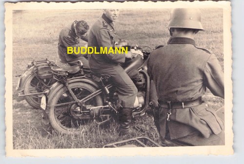 Foto wehrmacht kradmelder - foto,