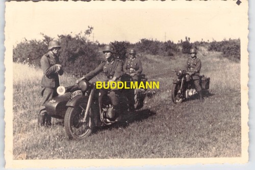 Foto wehrmacht kradmelder - wehrmacht,