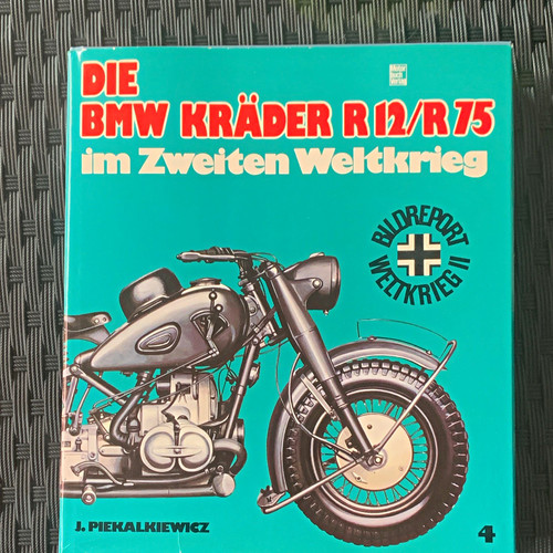 Bmw kräder r12 r75 zweiten - kräder, r12/r75
