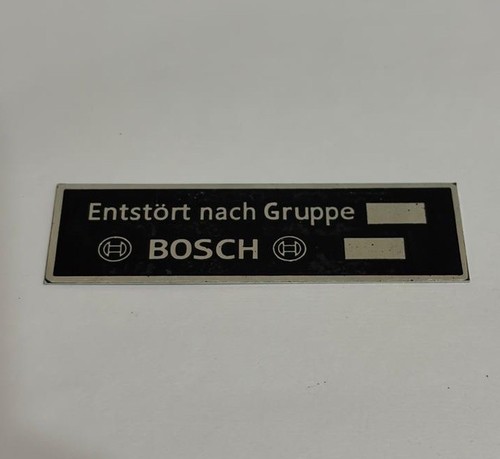 Bosch typenschild schild - schild, kdf