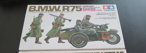 Motorrad bmw r75 1941 maquette - motorrad,